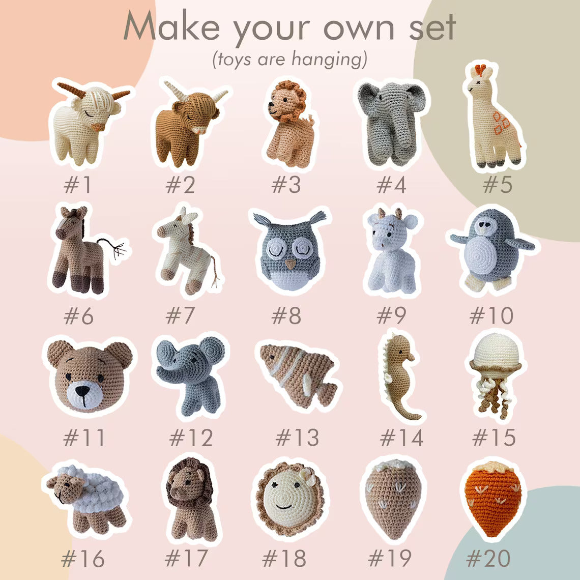 Toys for Baby Gym