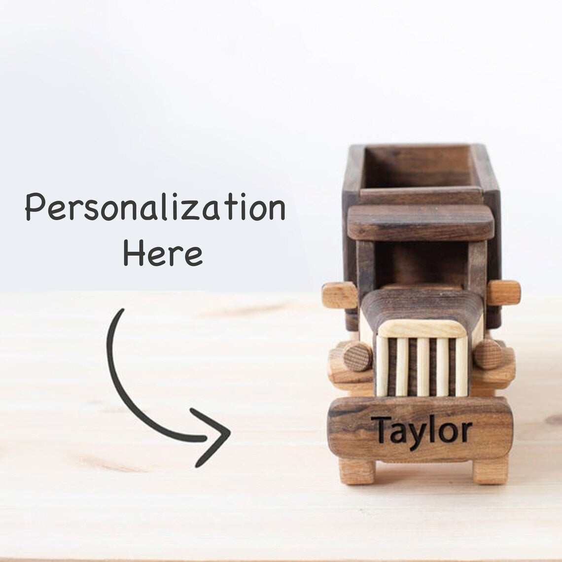 Wooden Toy Truck