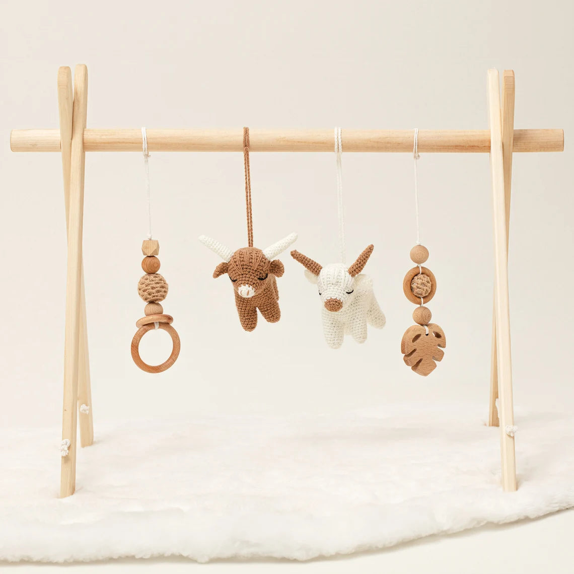 Highland Cow Baby Gym