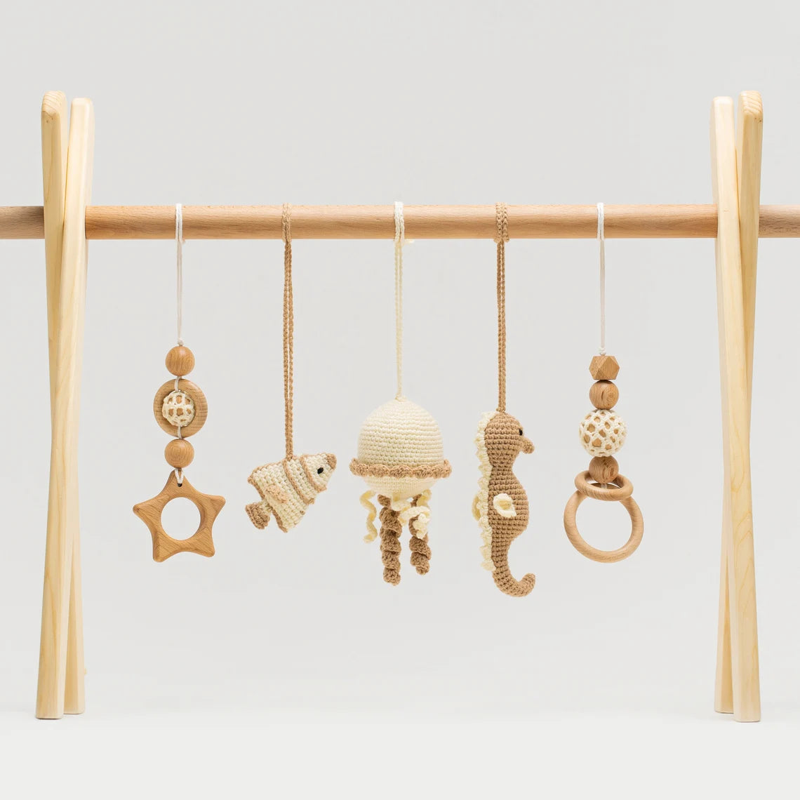 Wooden Baby Play Gym