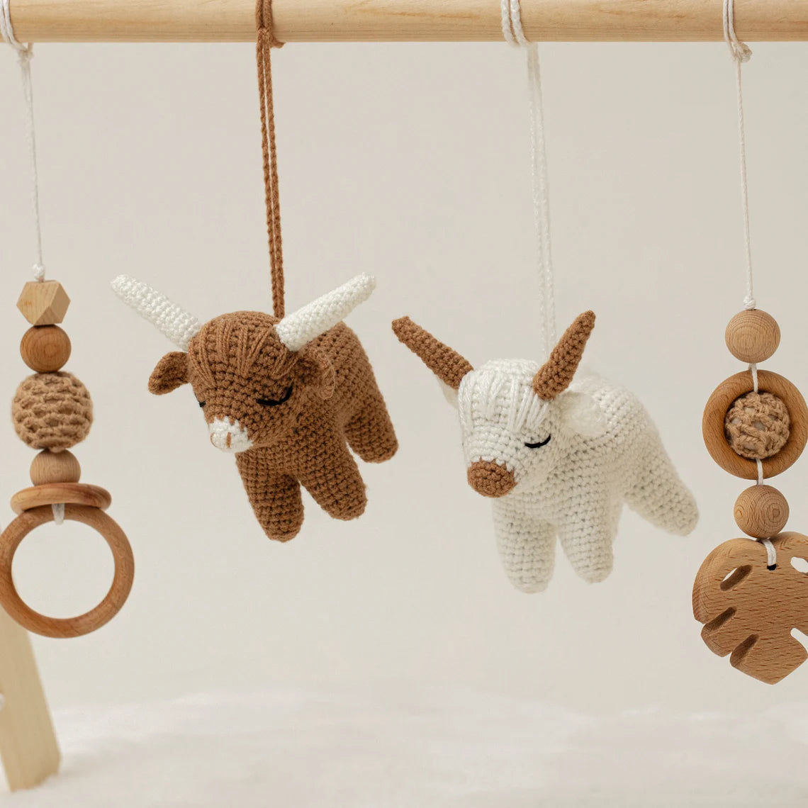 Highland Cow Baby Gym