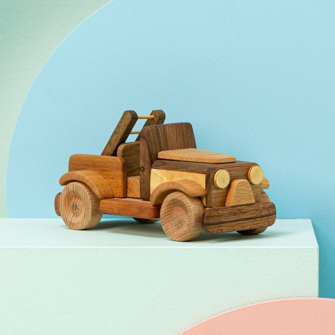Personalized Wood Toy Car