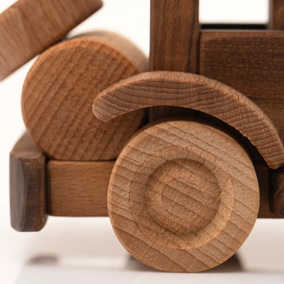 Wooden Retro Car Toy
