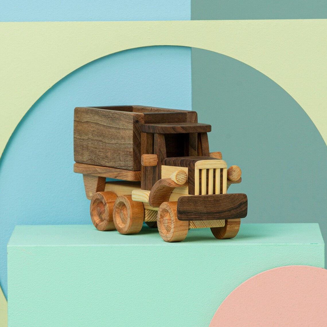 Wooden Toy Truck
