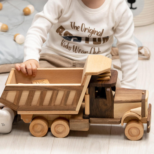 Big Wooden Truck, Toy & Home Decor – handmade wooden toy, photo 1