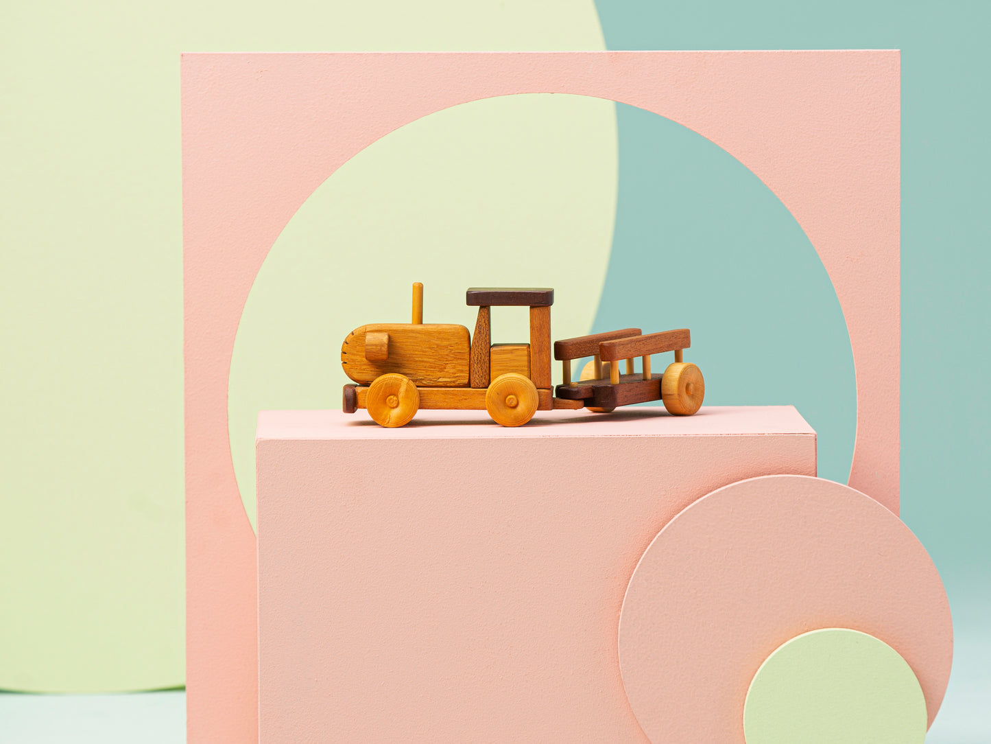Tractor Wooden Toy