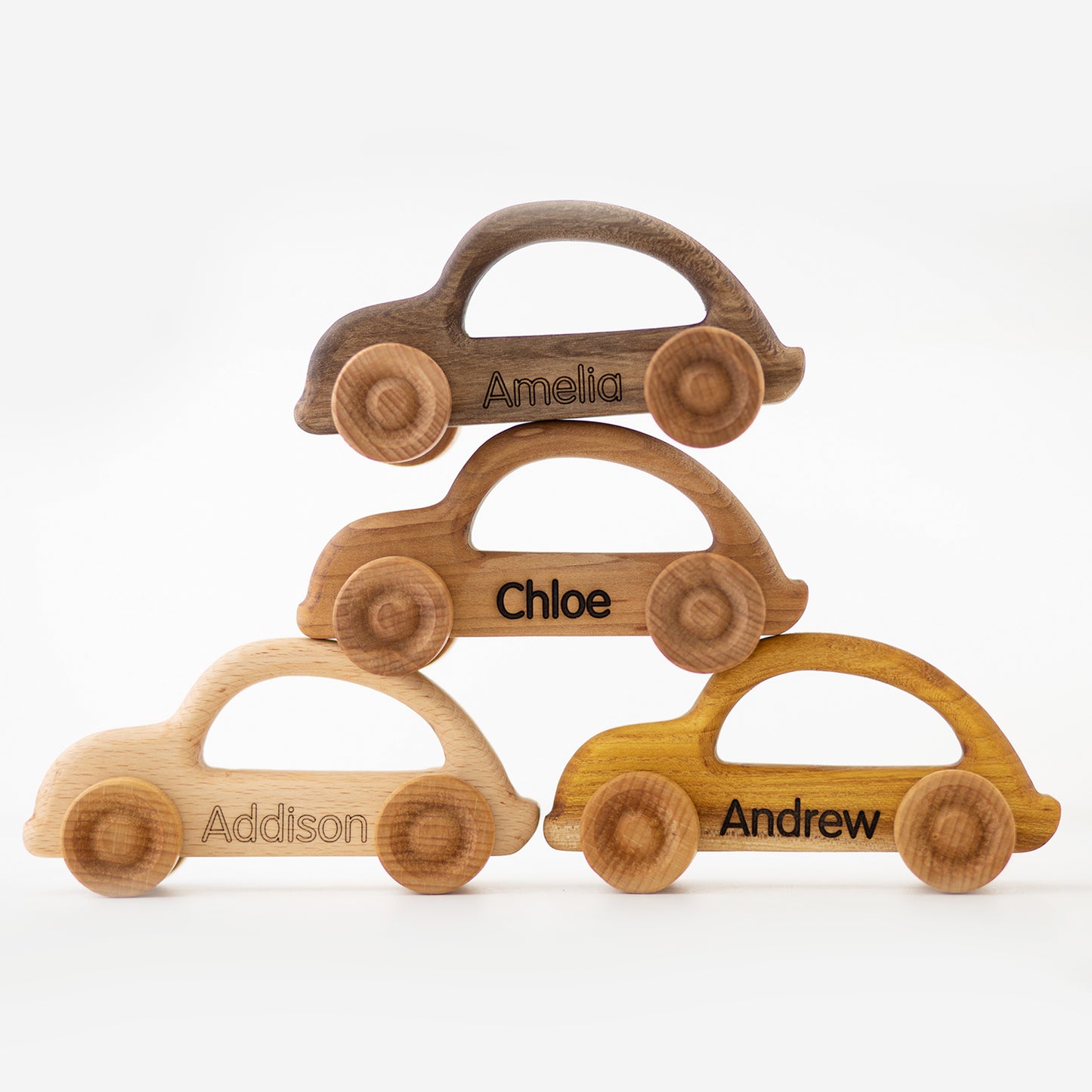 Push car toy for stocking stuffer