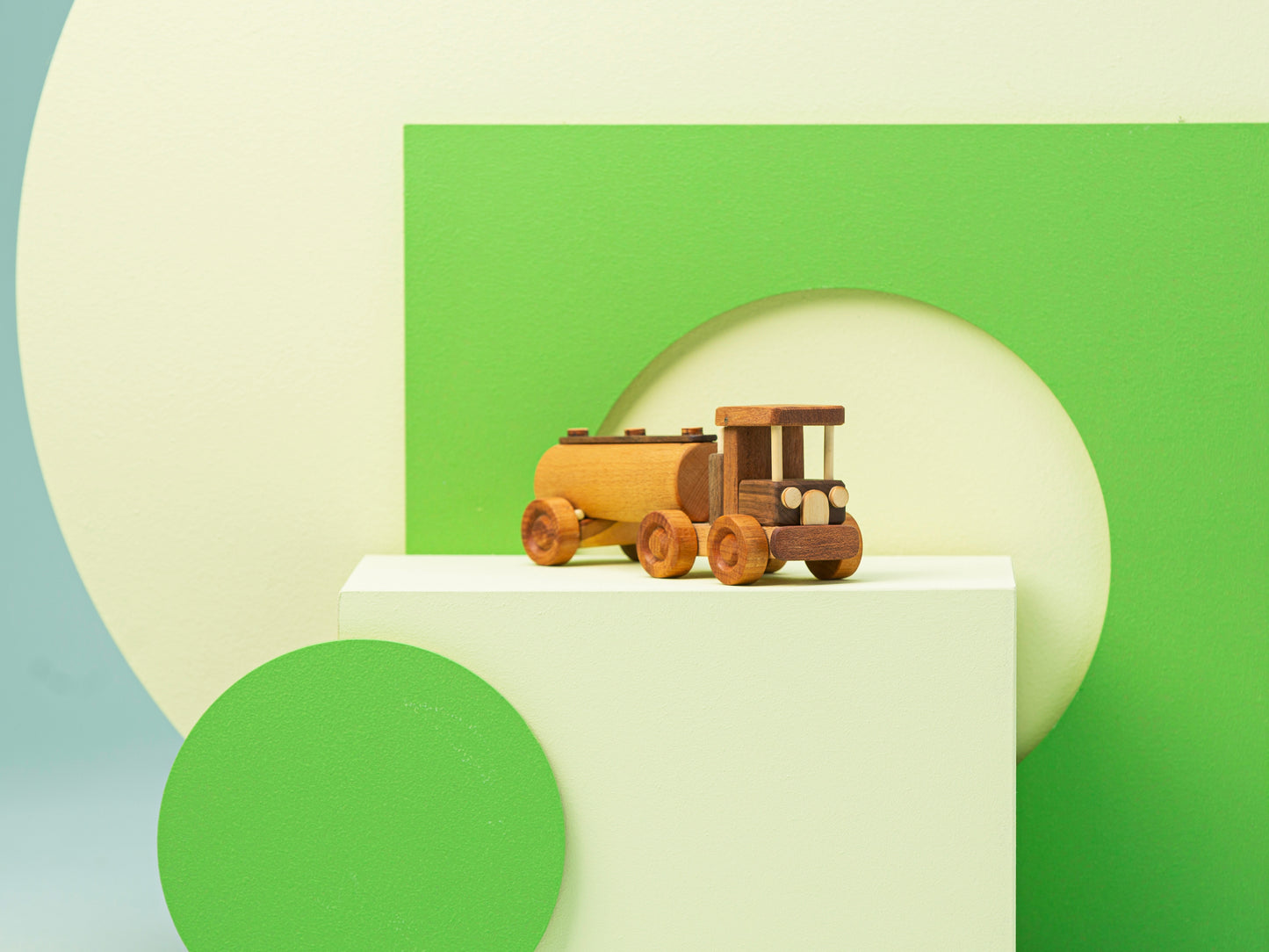 Wooden Water Truck