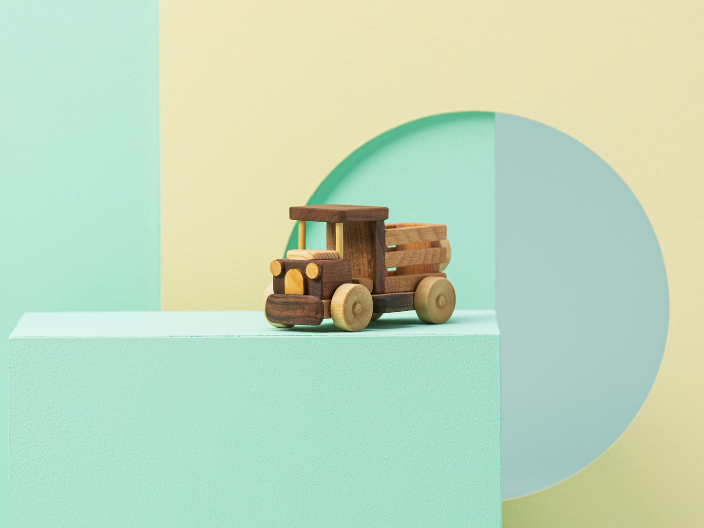 Wooden Mini Truck Toy