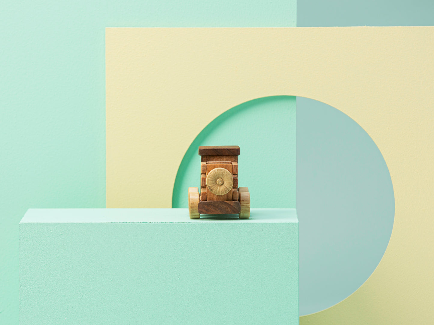 Wooden Mini Truck Toy