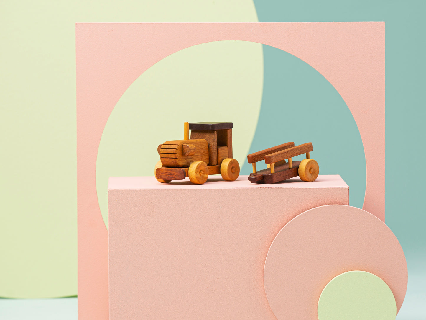 Tractor Wooden Toy