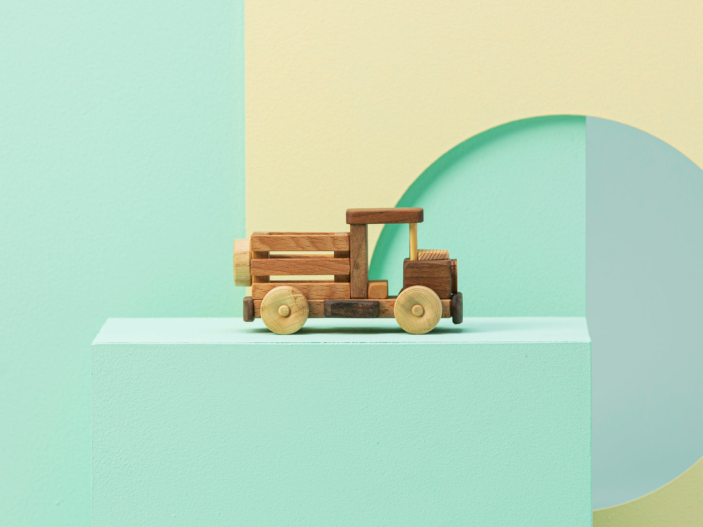 Wooden Mini Truck Toy