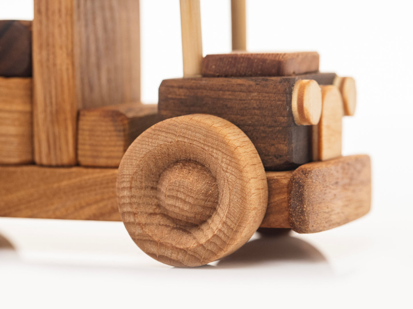 Wooden Mini Fire Truck