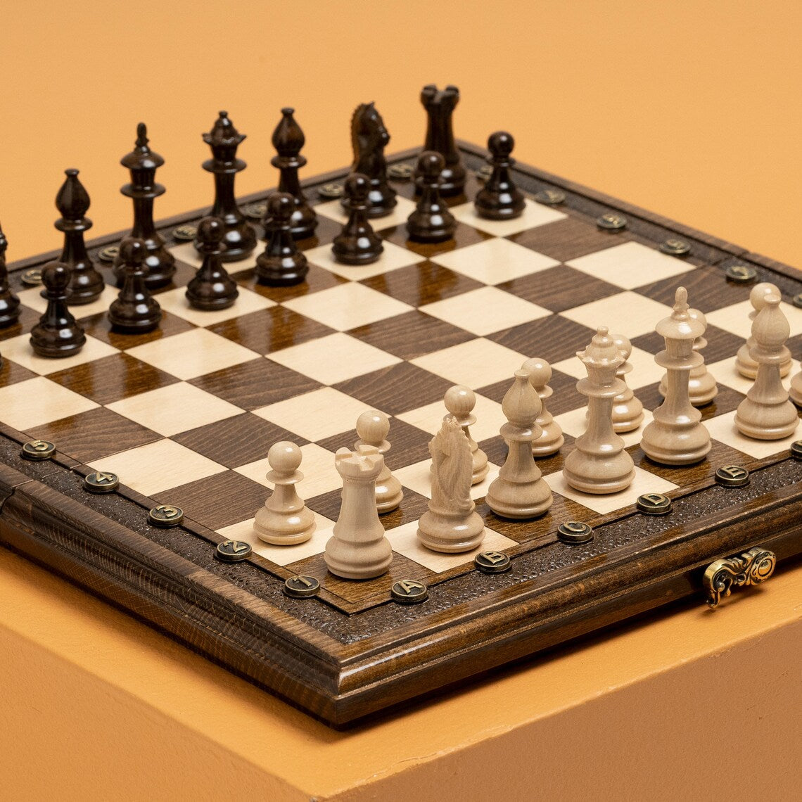 Chess Set With Board