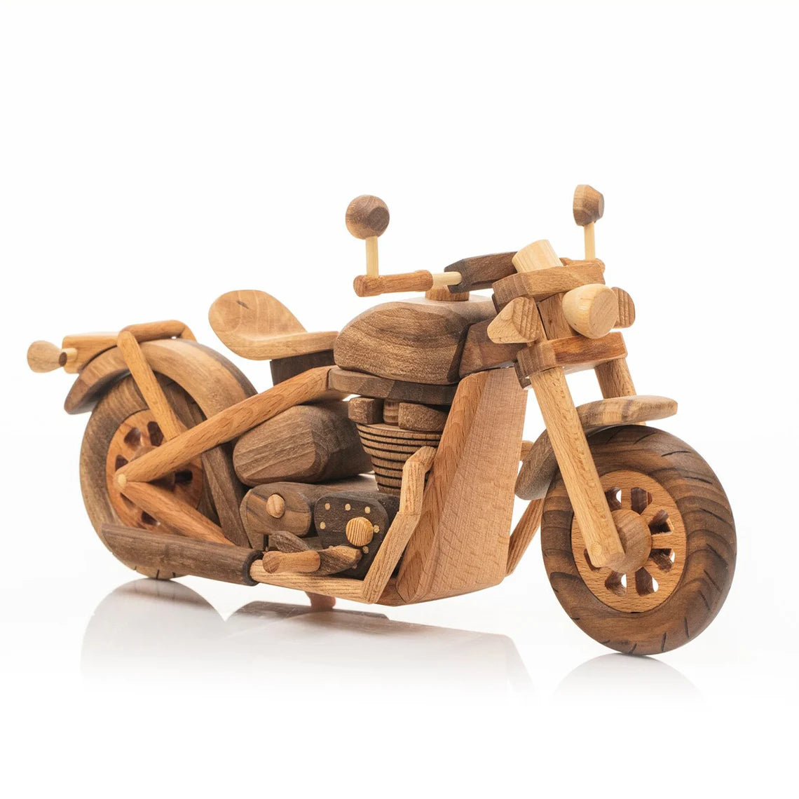 Wooden Motorbike Toy 