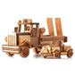 Wooden Big Tow Truck with Car