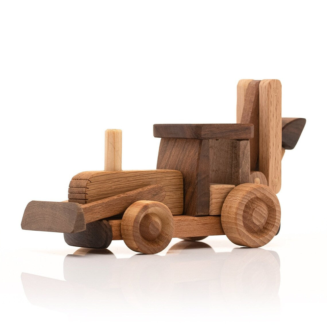 Wooden Tractor Toy For Kids