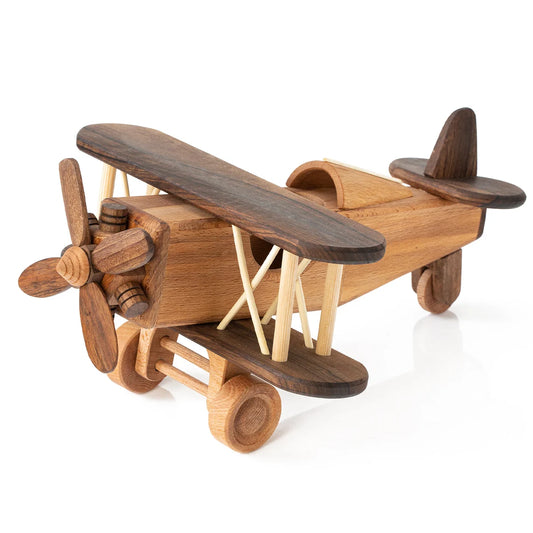 Wooden Toy Big Airplane