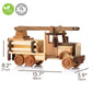 Wooden large fire truck