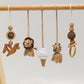 Baby Gym with Crocheted Toys