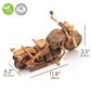 Wooden Motorbike Decor