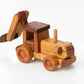 Wooden Handmade Tractor Toy