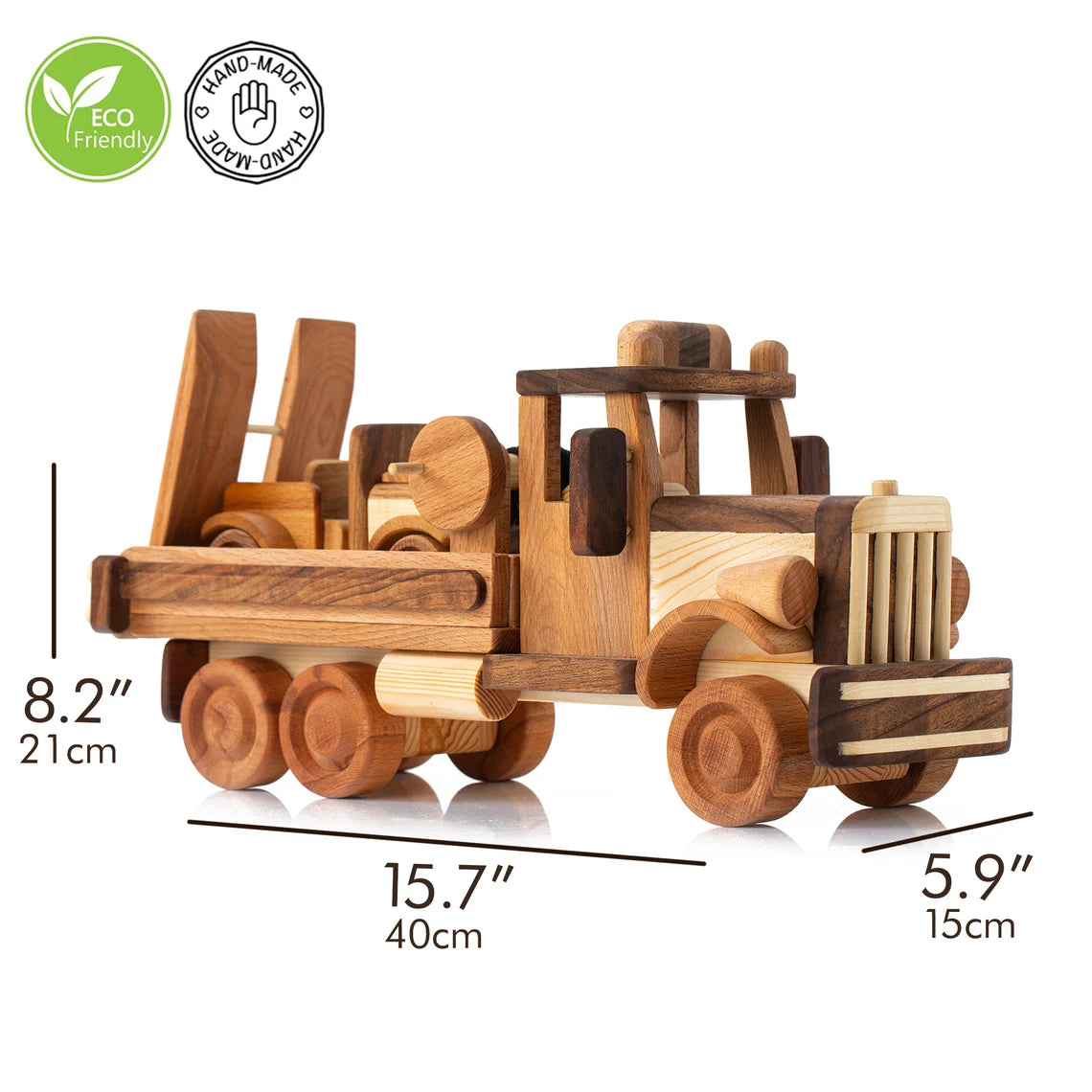 Large Wooden Truck Toy