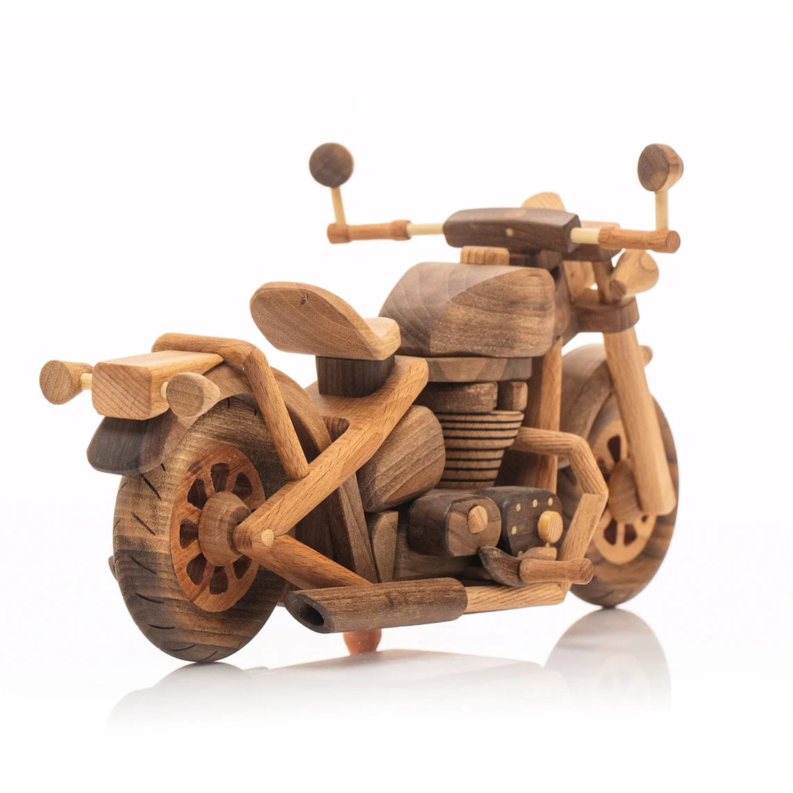 Wooden large motorbike