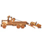 Wooden Tow Truck with Car