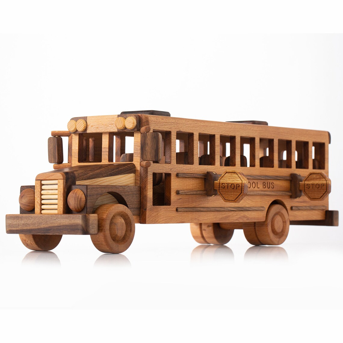 Wooden School Bus