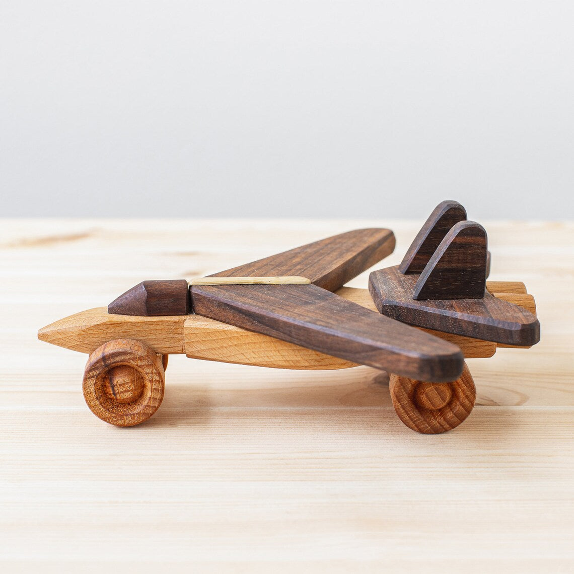 Wooden Plane Fighter Jet Toy