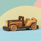 Wooden Toy Retro Car