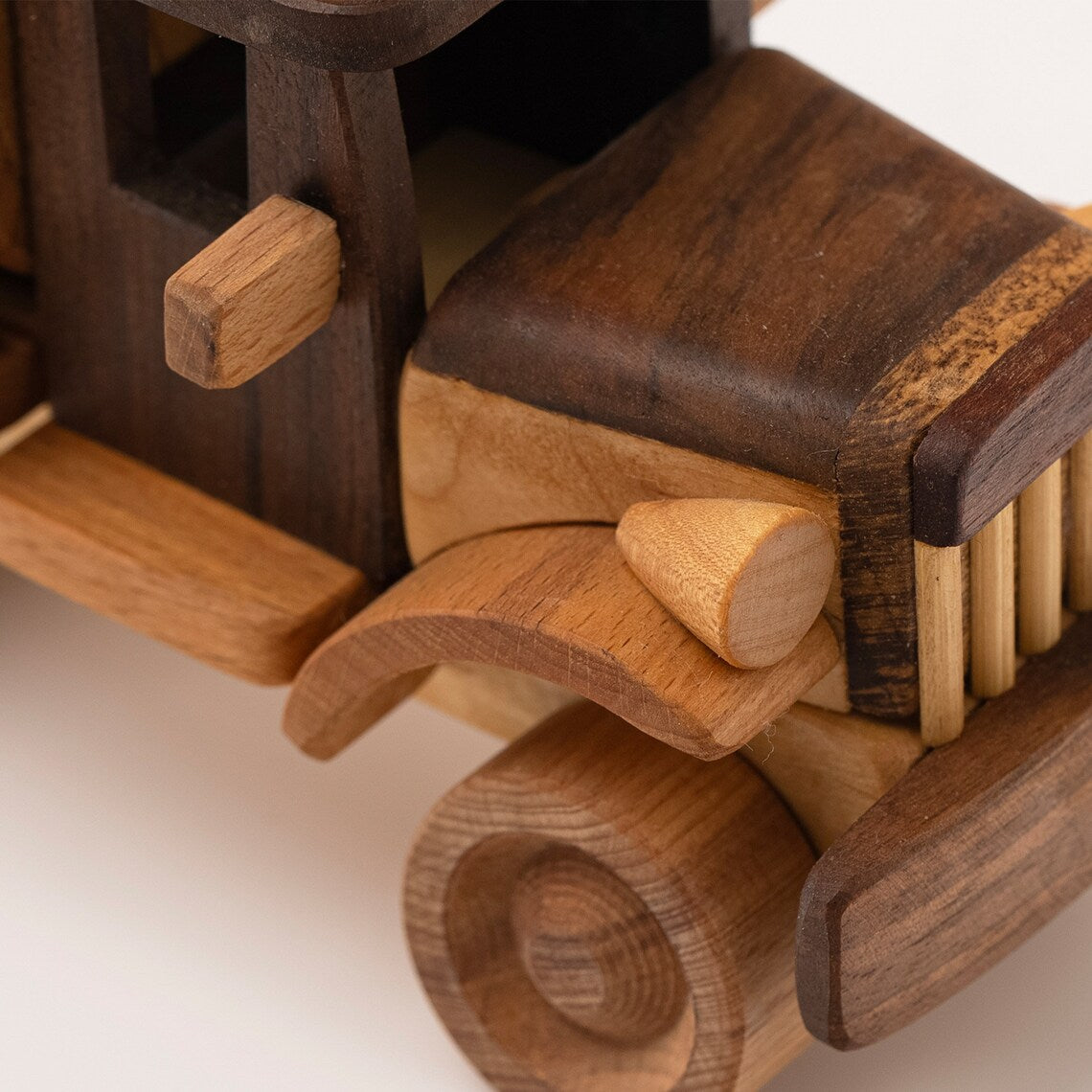 Wooden Toy Milk Truck