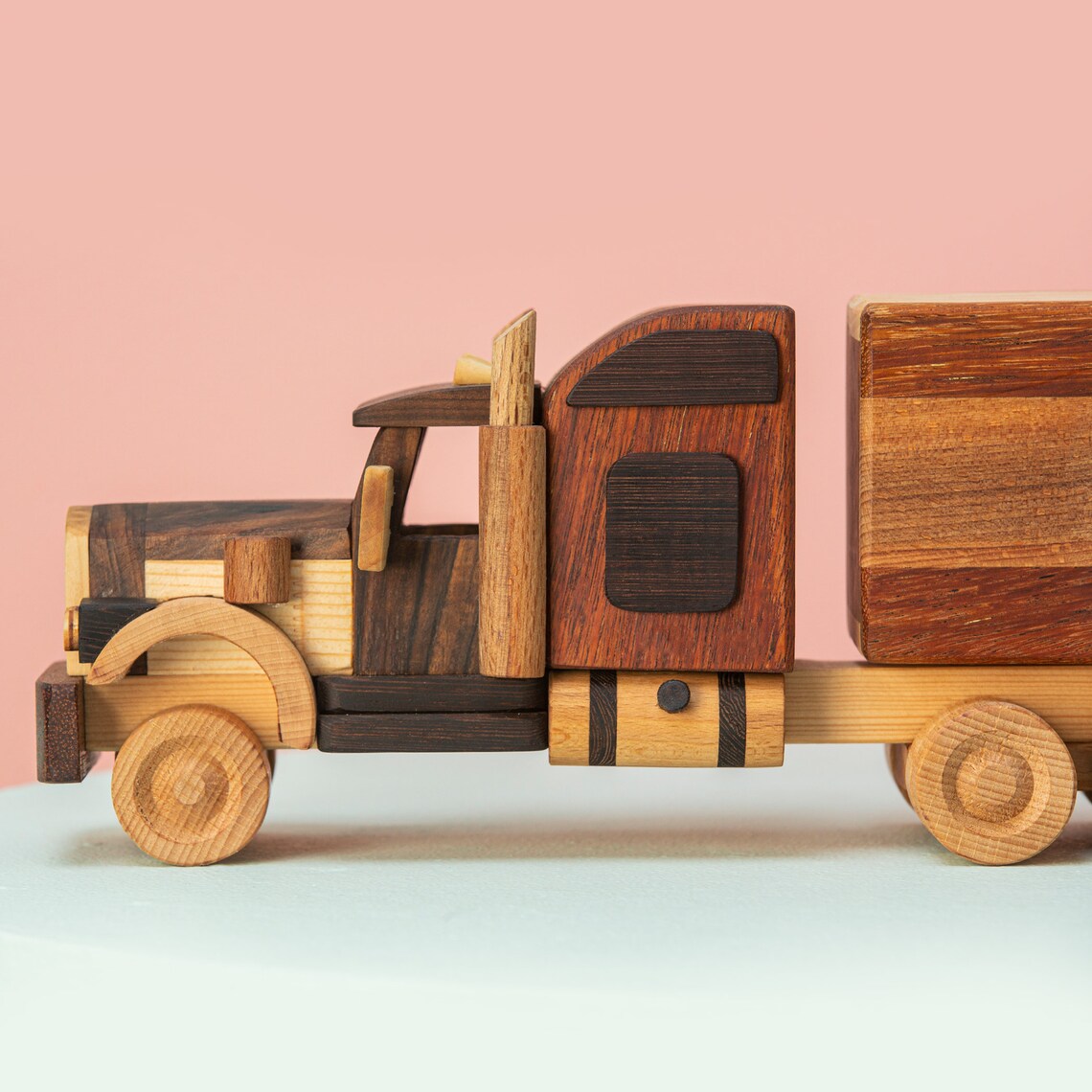 Wooden Toy American Truck