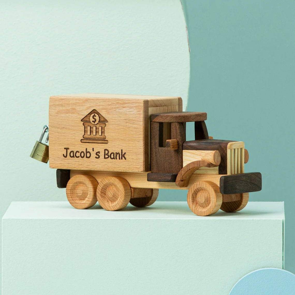 Piggy Bank Truck Toy