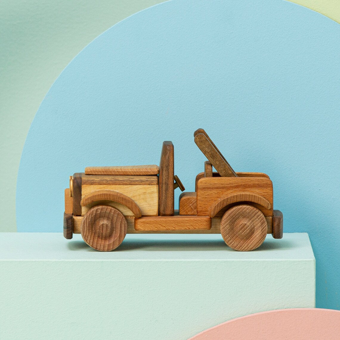 Personalized Wood Toy Car