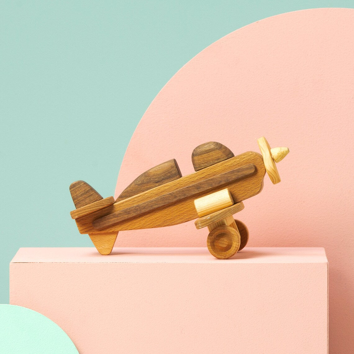 Wooden Toy Airplane