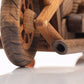 Wooden Motorcycle Toy & Decor