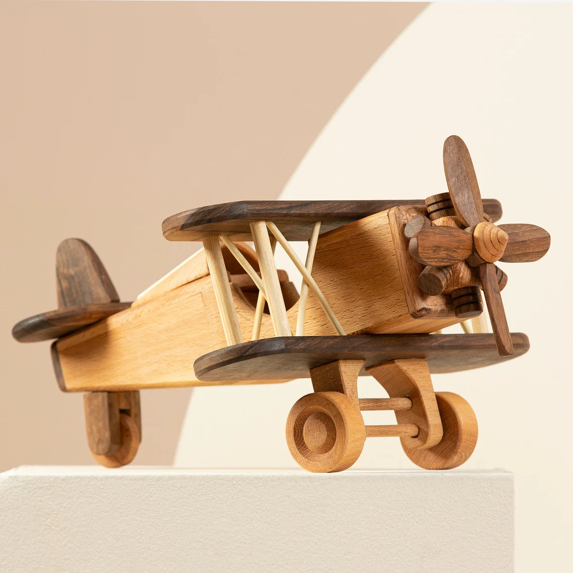 Wooden Toy Big Airplane