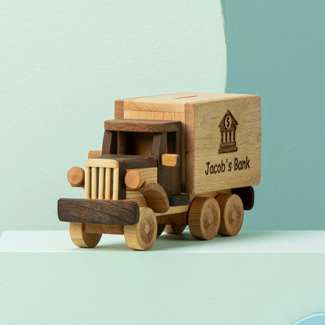 Piggy Bank Truck Toy