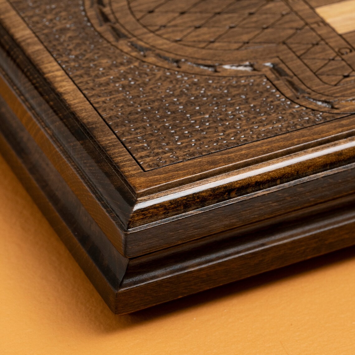 Backgammon Engraved Tree of Life / Custom Engraving / PERSONALIZED