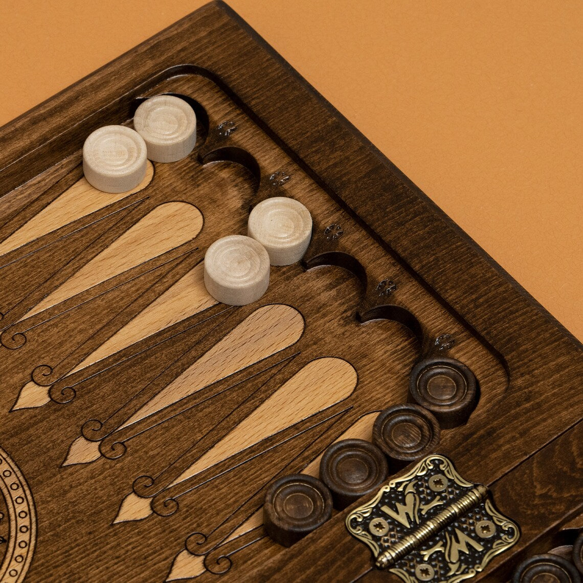 Chess with Backgammon Set