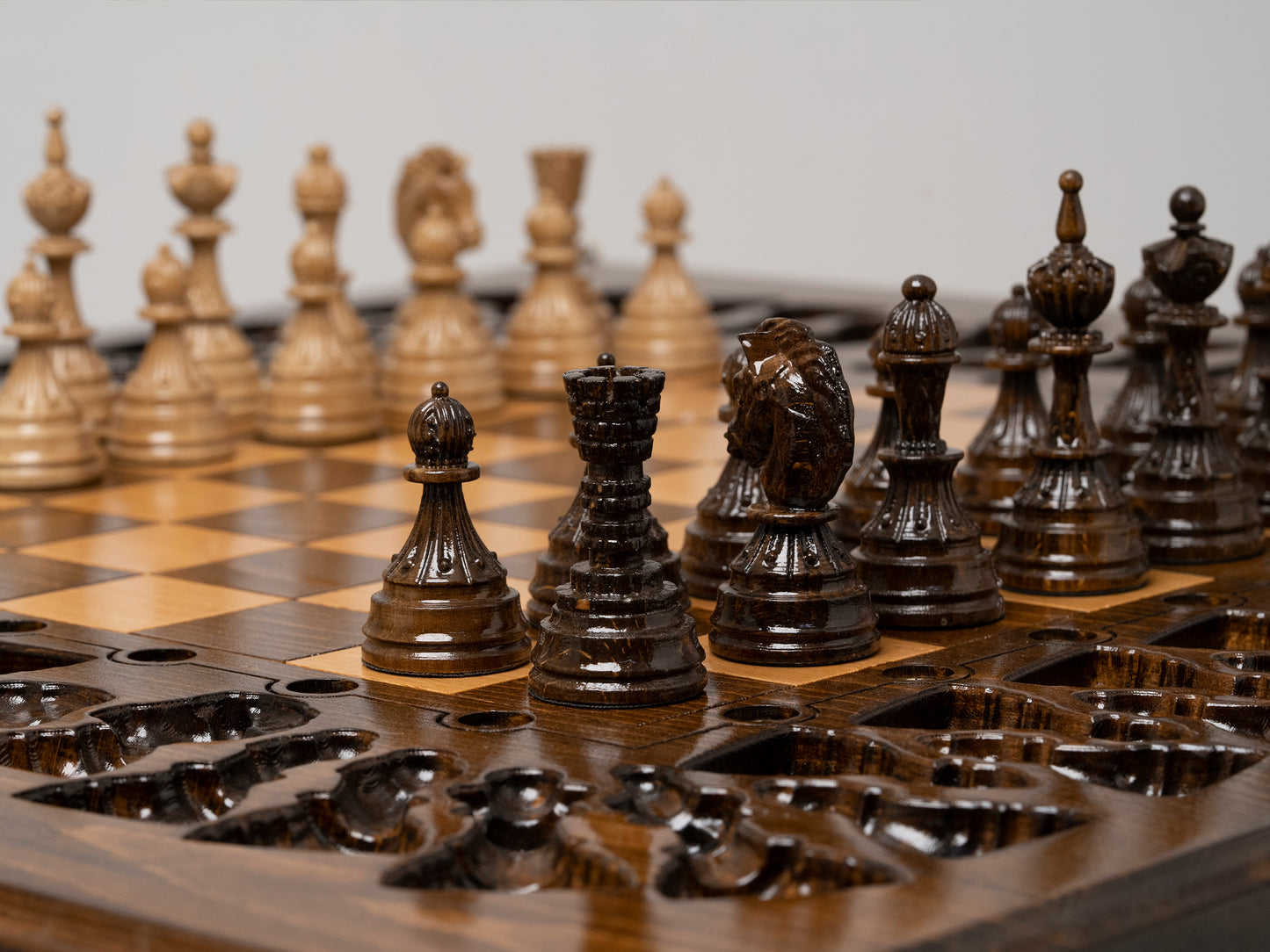 Foldable Chess Table - Tree of Life