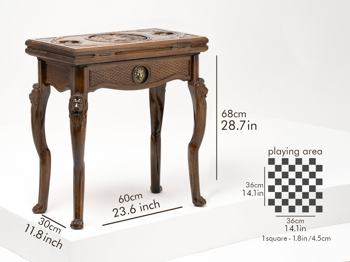 Handmade Chess Table