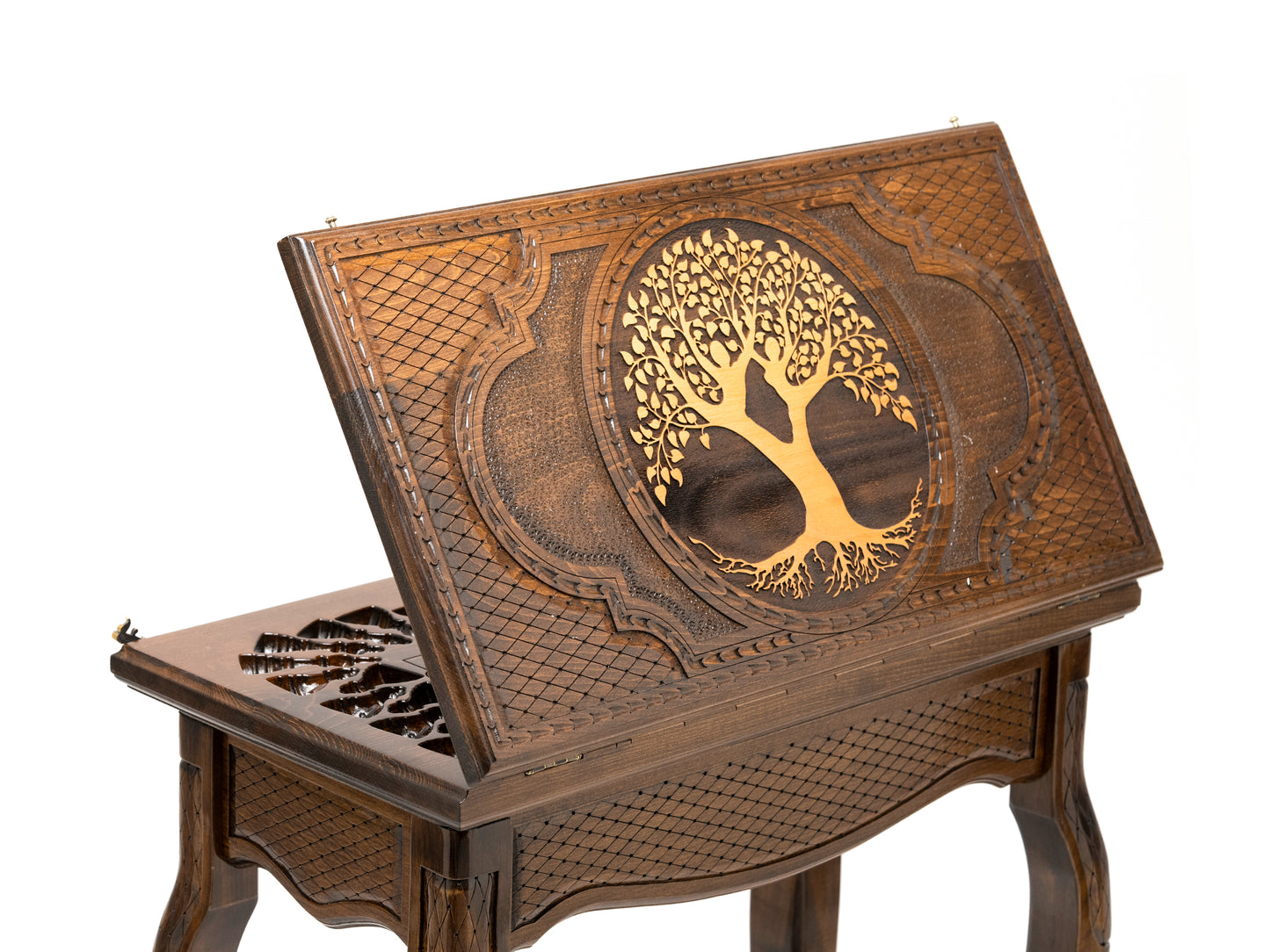 Foldable Chess Table - Tree of Life