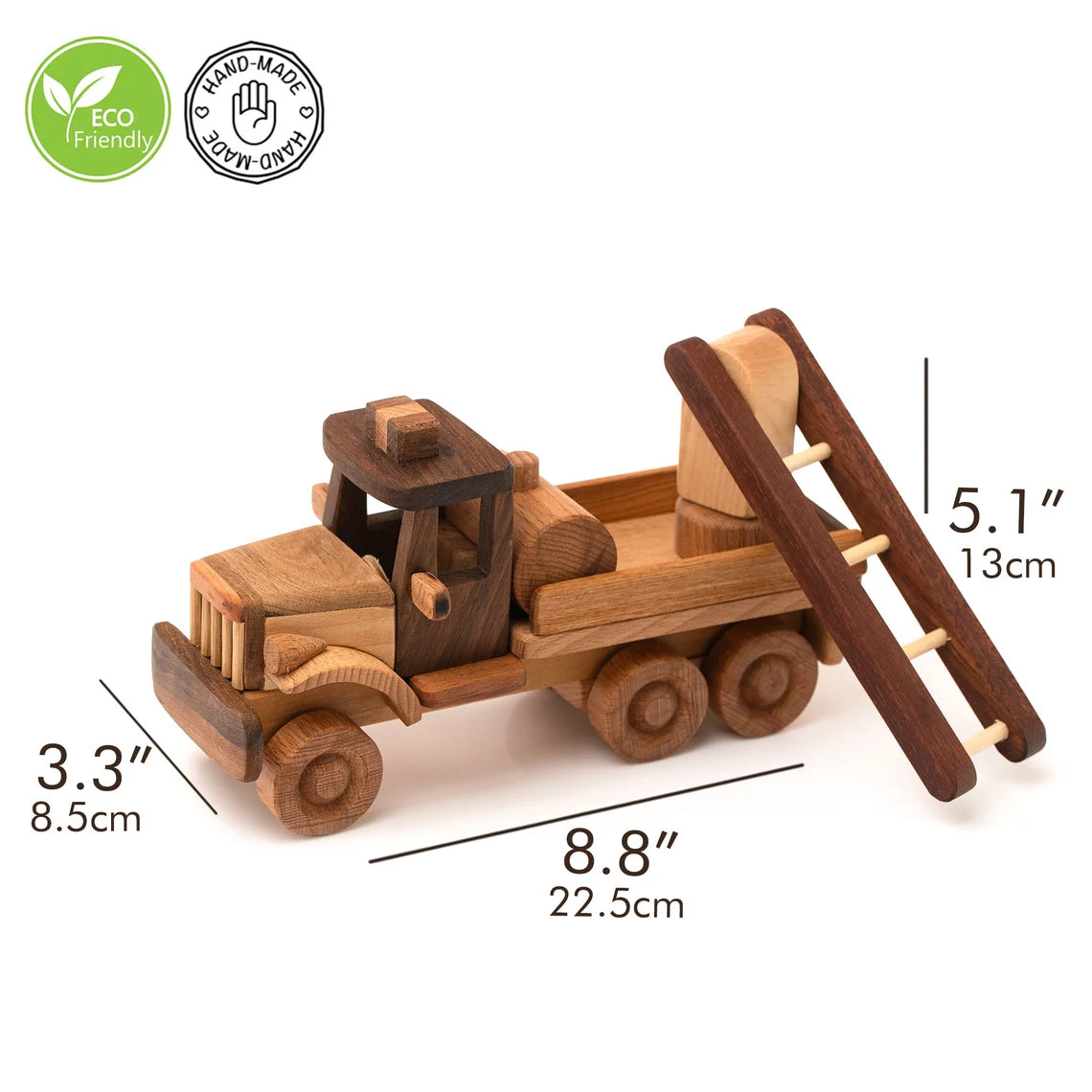 wooden fire truck