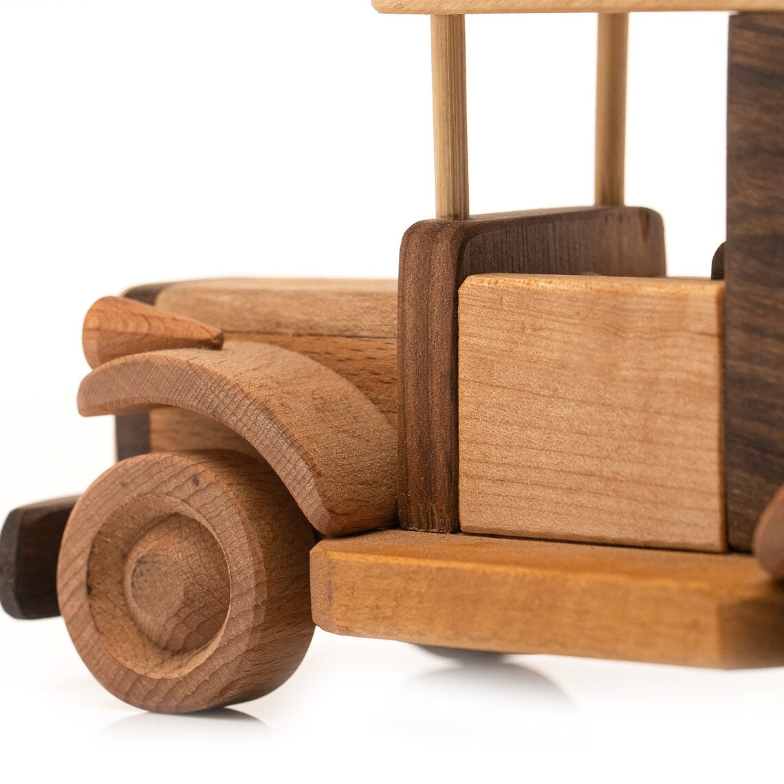 Wooden Retro Car Toy