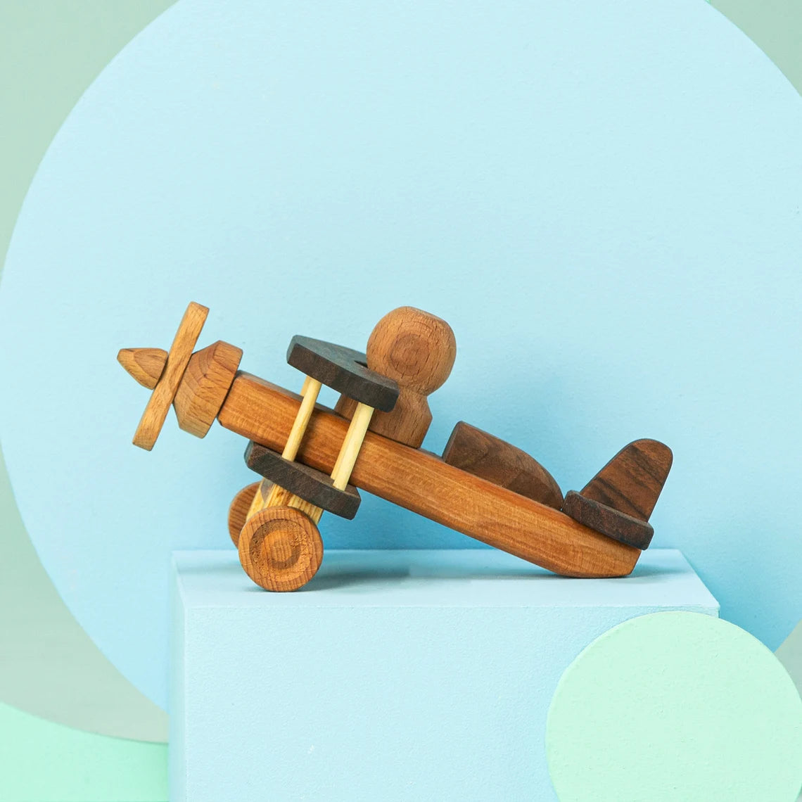 Wooden Airplane Toy