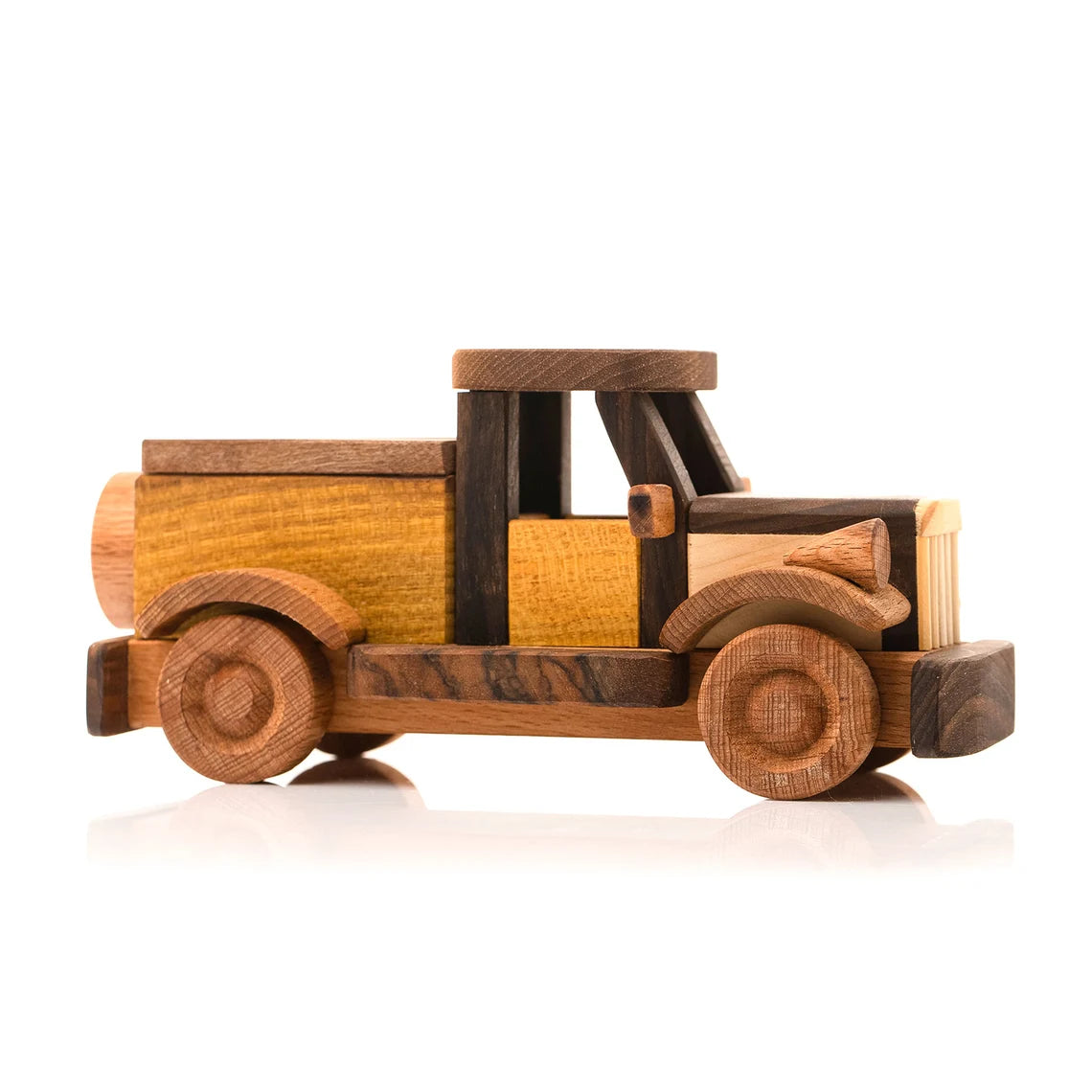 Wooden Pickup Truck Toy