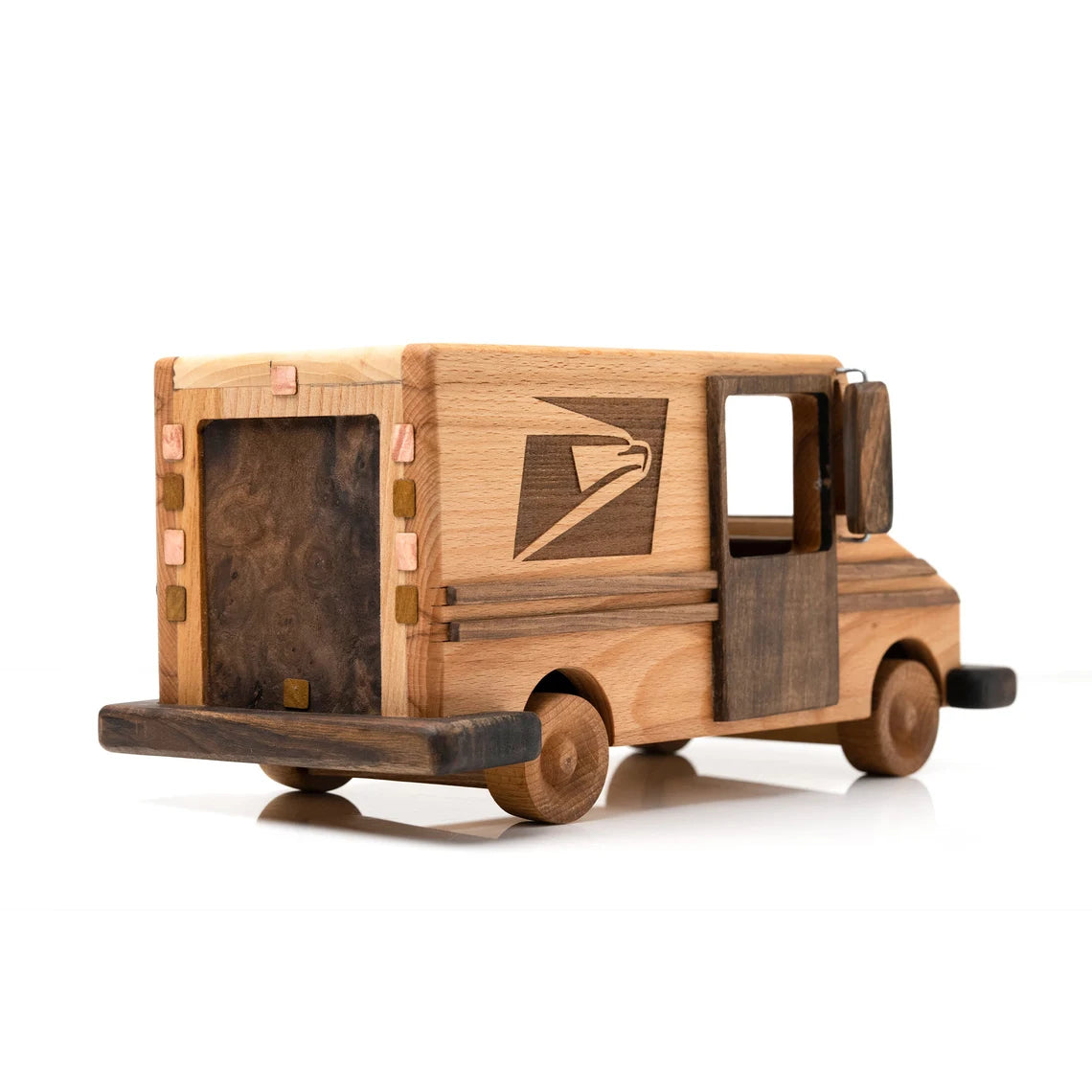 wooden handmade toy truck